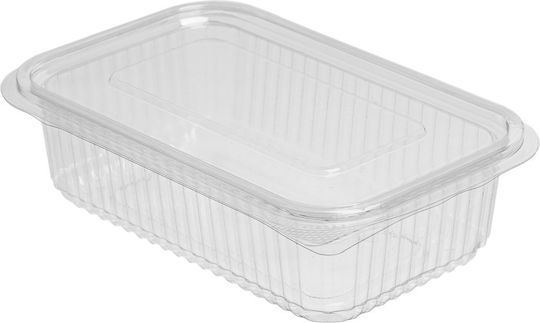 Intertan Disposable Plastic PET Tableware for Cold 750ml Transparent 100pcs