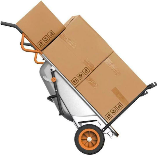 Worx Hand Truck Metal Construction Cart 140 kg