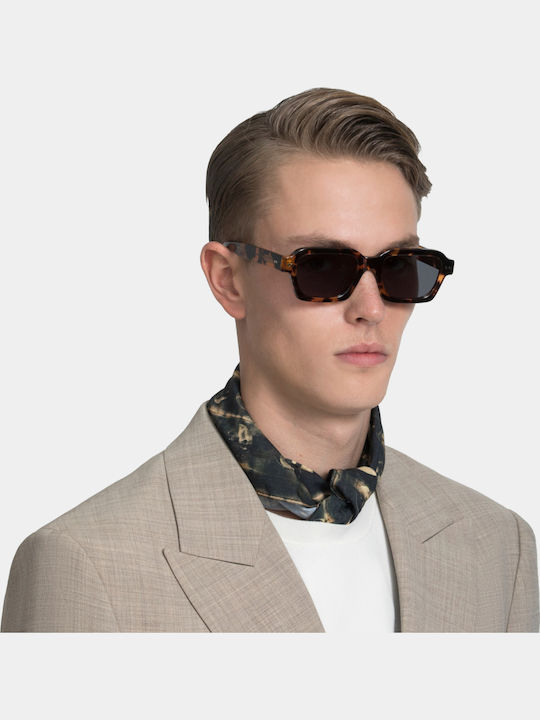 De Sunglasses Ray Unisex Sunglasses with Plastic Frame Tortoise