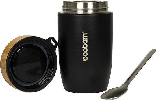 Boobam Кутия За Храна Черна 500ml
