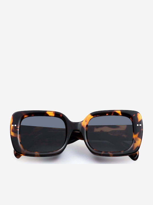 De Sunglasses L.M. Γυαλιά Ηλίου Καφέ με Κοκκάλινο Σκελετό De Sunglasses L.M. Γυαλιά Ηλίου Καφέ με Κοκκάλινο Σκελετό