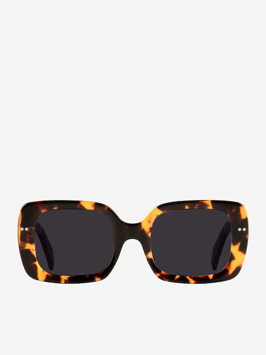 De Sunglasses L.M. Γυναικεία Γυαλιά Ηλίου με Κοκκάλινο Σκελετό Tortoise