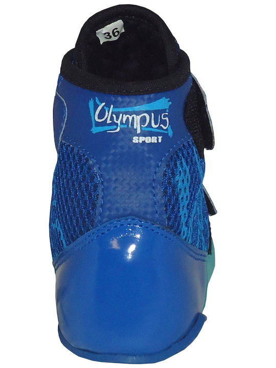 Olympus Sport Junior Velcro Wrestling Shoes Blue
