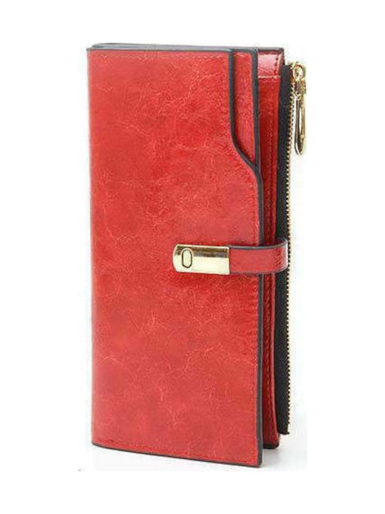 Fragola Large Women's Wallet Red