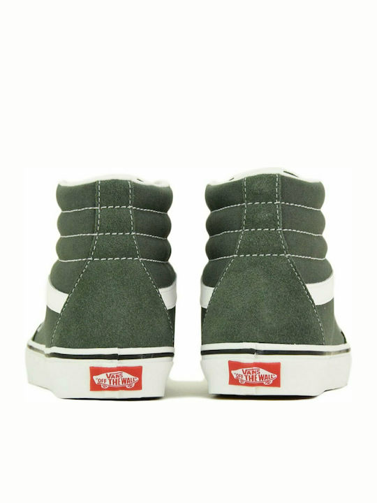 UA SK8-Hi Boots Khaki