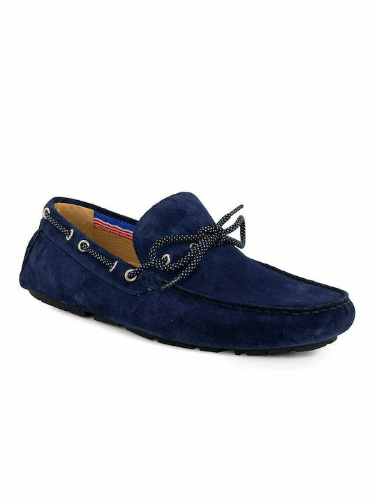 FLORSHEIM HERREN WILDLEDER DRIVER MOKASSINS 52999-99 NAVY