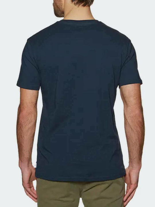 Quiksilver Cut To Now T-shirt Bărbătesc cu Mânecă Scurtă sacou bleumarin