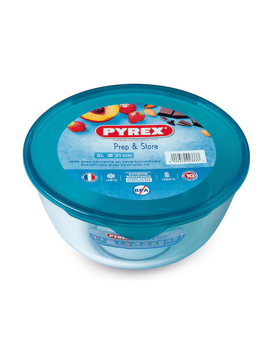 Pyrex Lunch Box Glass 21x21cm 1pcs