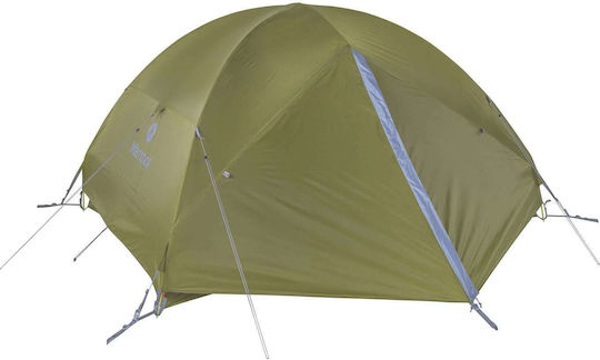 Marmot Vapor 3P Camping Tent Igloo Orange with Double Cloth 3 Seasons for 3 People Waterproof 2000mm 229x168x117cm