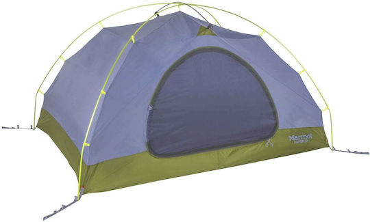 Marmot Vapor 3P Camping Tent Igloo Orange with Double Cloth 3 Seasons for 3 People Waterproof 2000mm 229x168x117cm