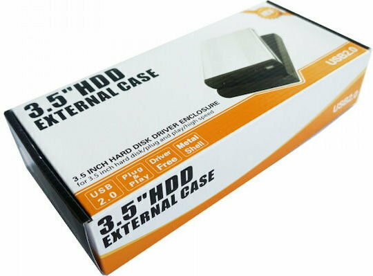 Θήκη για Σκληρό Δίσκο 3.5" SATA III με σύνδεση USB 2.0