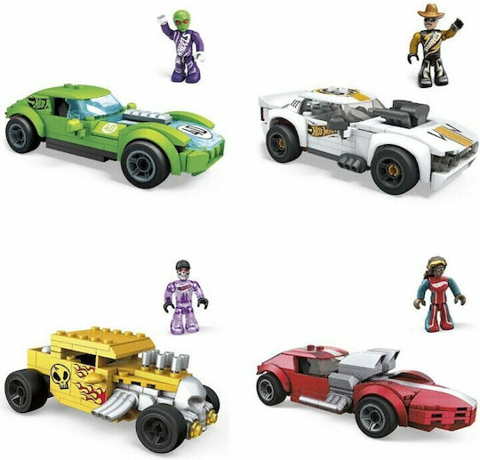 Mega Bloks Τουβλάκια Hot Wheels για 5+ Ετών 106τμχ (Διάφορα Σχέδια) 1τμχ