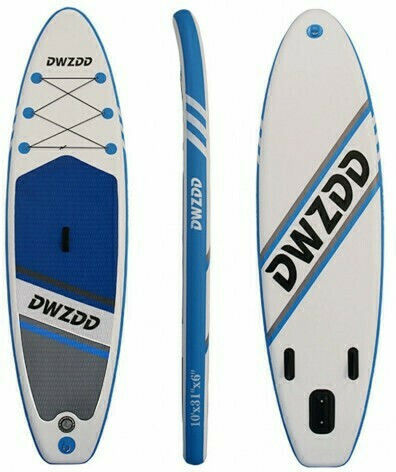 Candy Aqua Drops 10'6" Inflatable SUP Board with Length 3.2m Blue