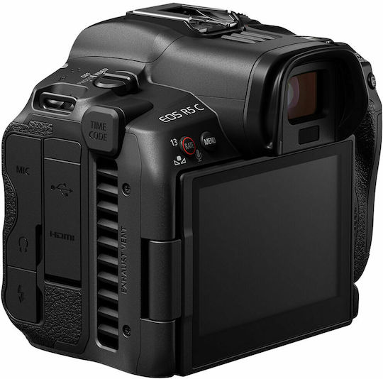 Canon Eos R5 C Mirrorless Φωτογραφική Μηχανή Body Μαύρη