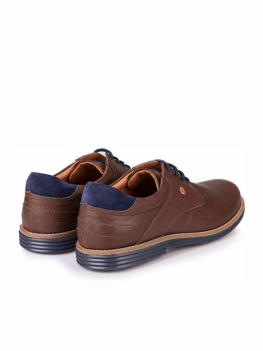 Men's Anatomic Leather Casual Shoes Brown