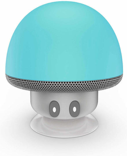 Setty Mushroom Ηχείο Bluetooth 3W με Διάρκεια Μπαταρίας έως 2.5 ώρες Γαλάζιο