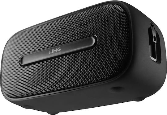 IMG Stageline Enano1 Αδιάβροχο Ηχείο Bluetooth 5W με Ραδιόφωνο και Διάρκεια Μπαταρίας έως 6 ώρες Μαύρο