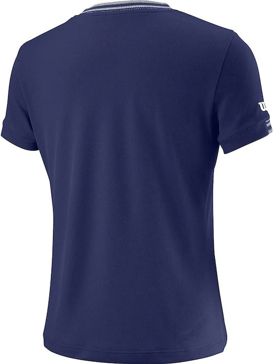 Wilson T-shirt Navy Μπλε