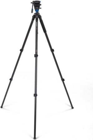Benro Video Tripod from Carbon Fiber and 10kg Maximum Load
