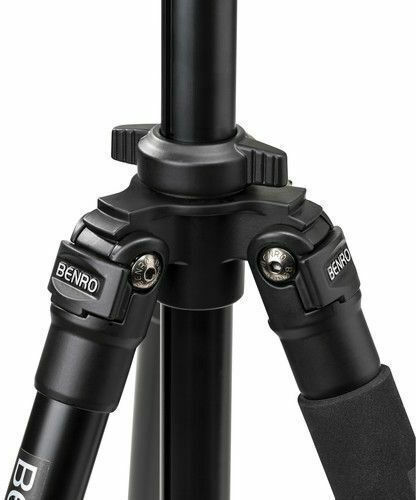 Benro Video Tripod A2573F with S6Pro Fluid Video Head Made of Aluminum and Load Capacity 6kg up to 178.5cm