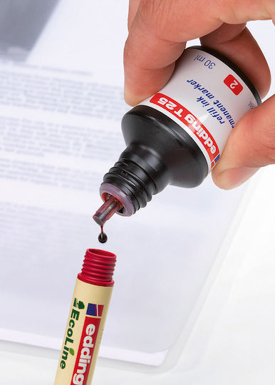 Edding T25 Ersatz- und Füllfederhaltertinten für Marker Grüne 30ml