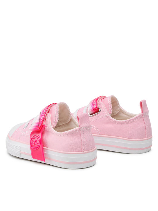 Παιδικά Sneakers με Σκρατς Ροζ