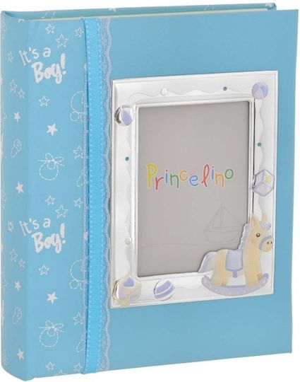Prince Silvero Album pentru copii Carusel Albastru deschis din Argint 20x25buc Prince Silvero Album pentru copii Carusel Albastru deschis din Argint 20x25buc