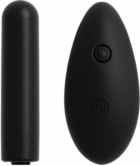 Pipedream Hookup Panties Remote Bowtie Bikini Dop Anal cu Funcție Wireless și Vibrație Black 9.4cm