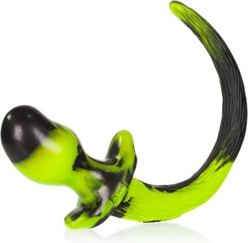 Oxballs Puppy Tail Pug Πρωκτική Σφήνα Small Small Κίτρινη