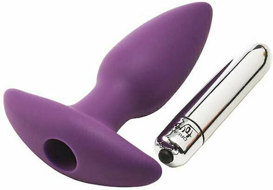 Dream Toys Flirts Anal Plug with Vibration Purple 17.5cm