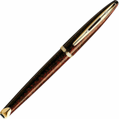 Waterman Carene Writing Pen Fine Brown