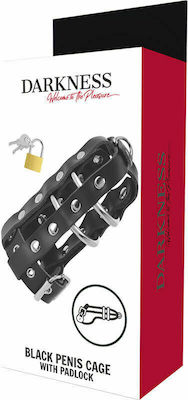 Darkness Leather Chastity Cage