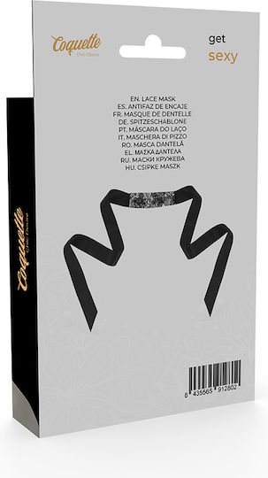 Coquette Chic Desire Lace Blind Mask BDSM Μάσκα σε Μαύρο Χρώμα