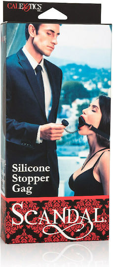 Calexotics Scandal Breathable Ball Gag With Cuffs BDSM Kit σε Μαύρο Χρώμα