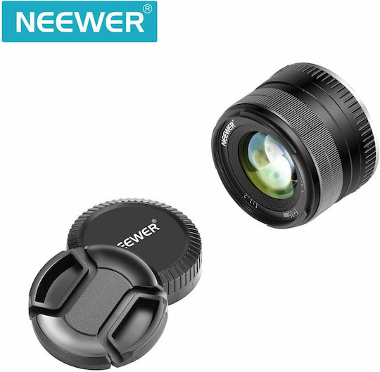 Neewer Crop Camera Lens 35mm f1.2 for Fujifilm X Mount Black