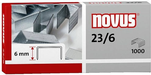Novus Staples 23/6 1000pcs 08.60.056
