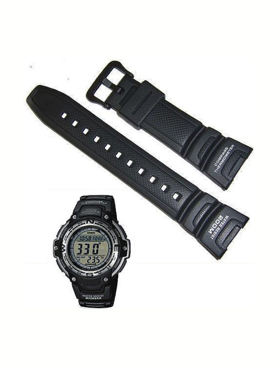 Casio SGW-100 Rubber Strap Black 16mm Casio SGW-100 Rubber Strap Black 16mm