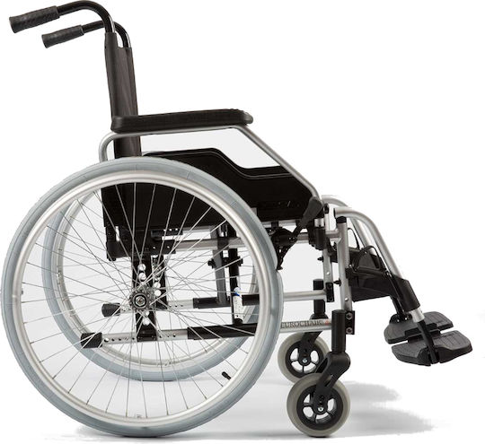 Meyra Eurochair 1.750 Αναπηρικό Αμαξίδιο 24" Ελαφρού Τύπου 46cm 1.750 Ασημί