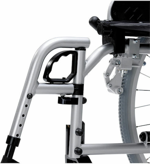 Bischoff & Bischoff S-Eco 300 XL Αναπηρικό Αμαξίδιο 24" Απλού Τύπου με Απλή Πλάτη 52cm