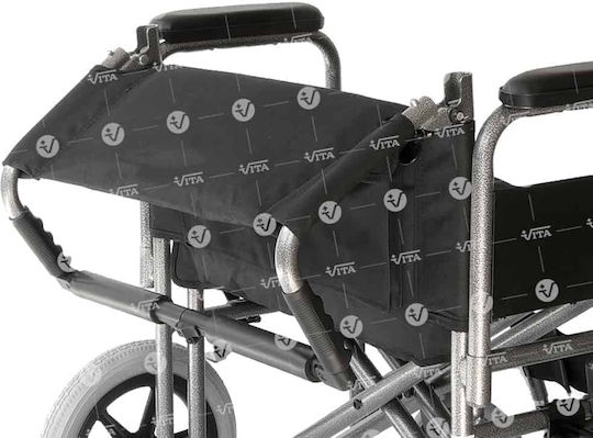 Vita Orthopaedics Αμαξίδιο Bariatric Steel 60cm Αναπηρικό Αμαξίδιο 12" Πτυσσόμενο Απλού Τύπου 60cm 09-2-106