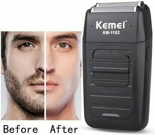 Kemei KM-1102 Foil Electric Shaver Face Rechargeable