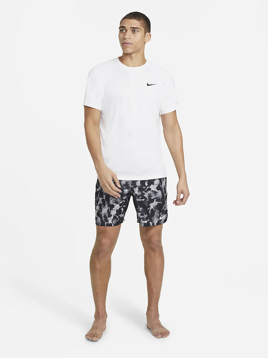 Nike Hydroguard Men's Short Sleeve Sun Protection Shirt White
