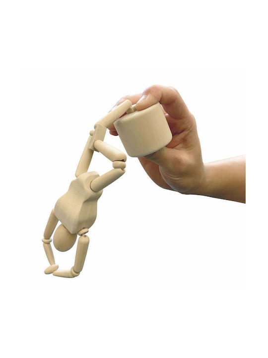 Kikkerland Διακοσμητικό Αγαλματίδιο από Ξύλο 8x4.8x21cm