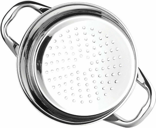 Bergner Gourmet Σετ Κατσαρόλες από Ανοξείδωτο Ατσάλι Ασημί 2τμχ