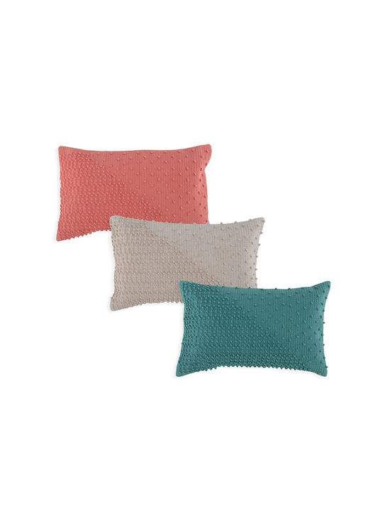 Nef-Nef Homeware Sofa Cushion Rubio from 100% Cotton Green 33x55cm.