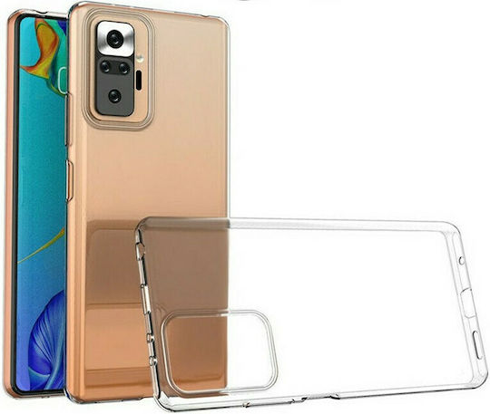 Hurtel Ultra Slim 0.5mm Back Cover Silicone 0.5mm Transparent (Redmi Note 10 Pro)