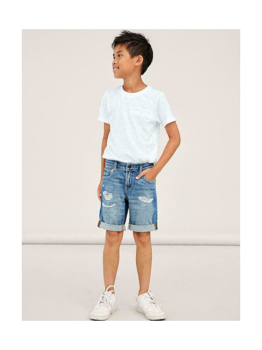 Name It Kinder Shorts/Bermudas Denim Blau