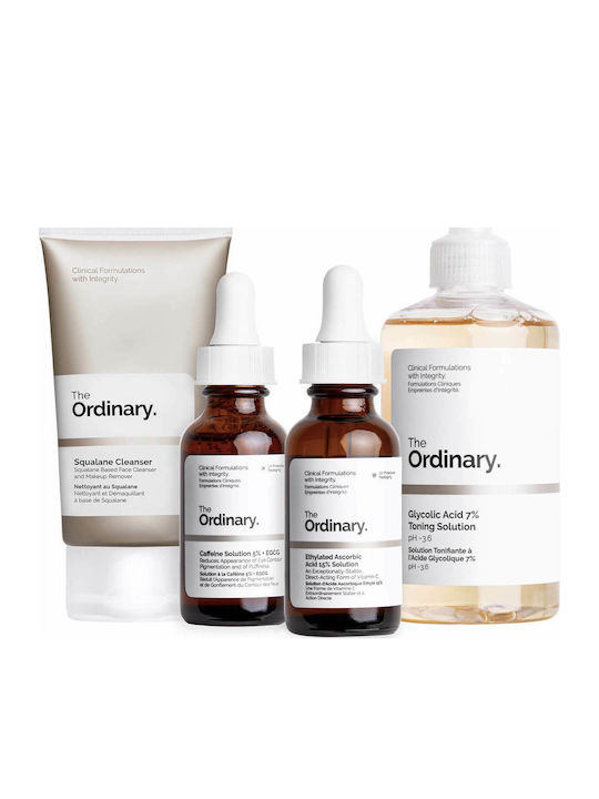 The Ordinary The Bright Set Îngrijire pentru Curățare facială The Ordinary The Bright Set Îngrijire pentru Curățare facială