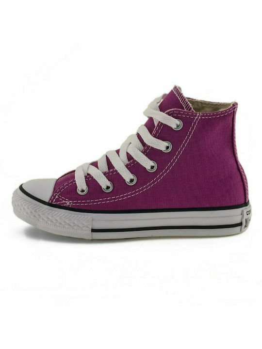 Converse Παιδικά Sneakers High για Κορίτσι Φούξια