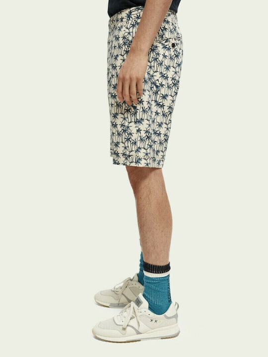 Stuart Men's Shorts Chino Ecru